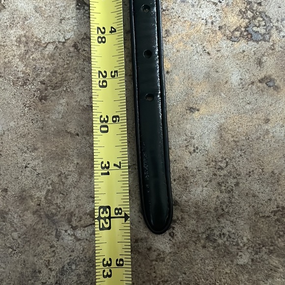 Vintage Brighton Belt southwestern beaded black leather small 28 - Picture 9 of 10